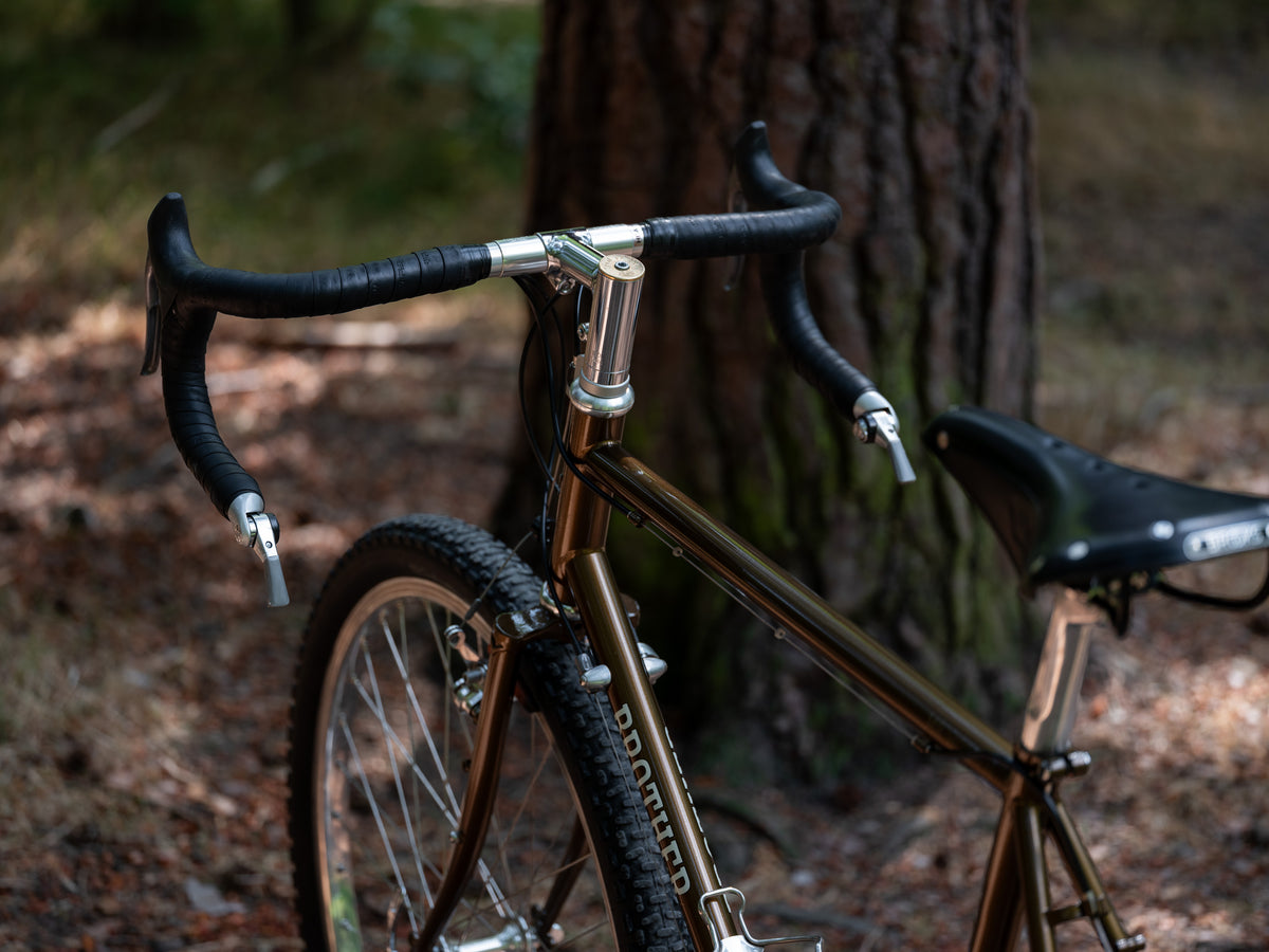 Brother Cycles Mr Wooden Spray Tan - Frameset