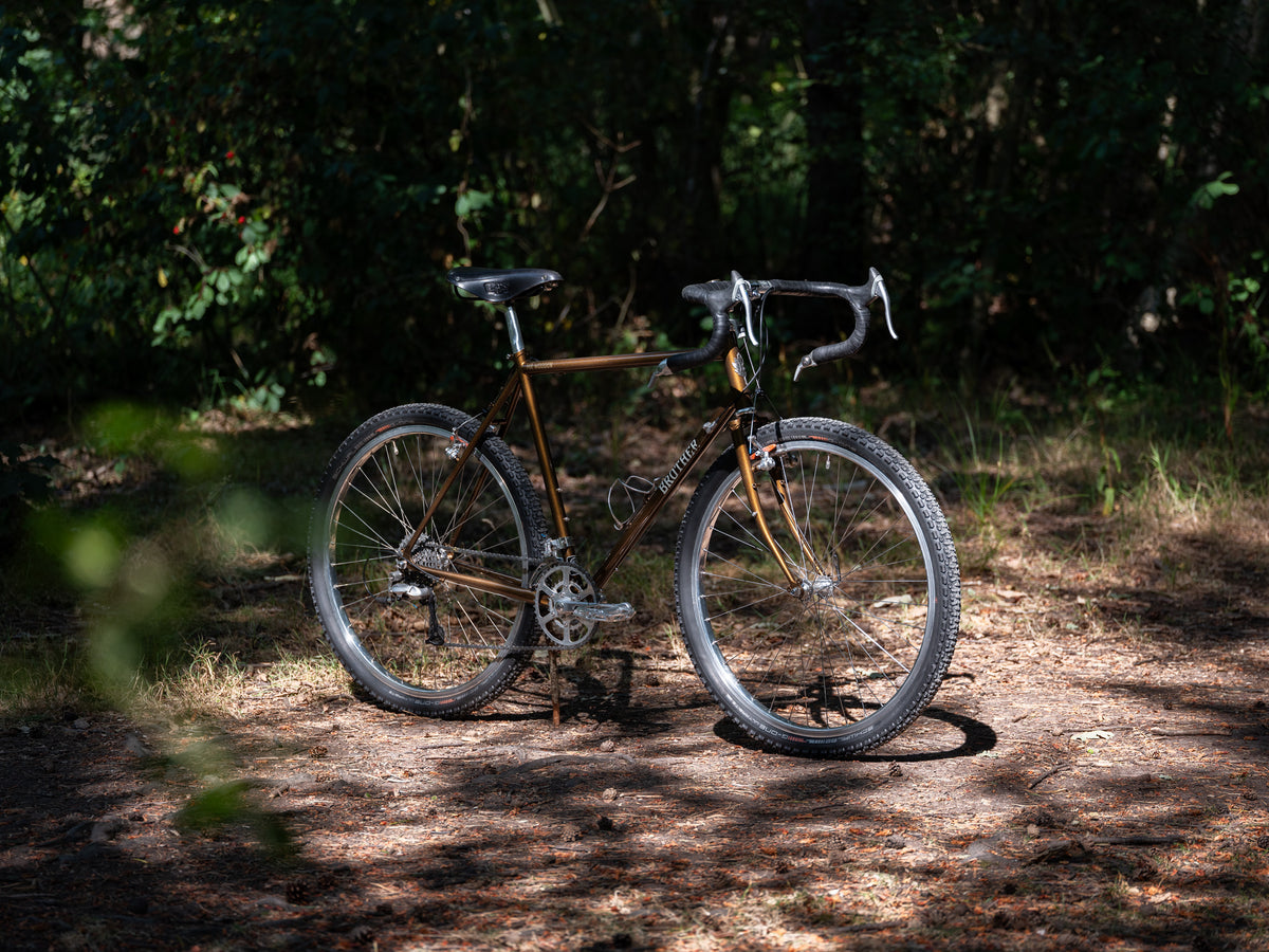 Brother Cycles Mr Wooden Spray Tan - Frameset