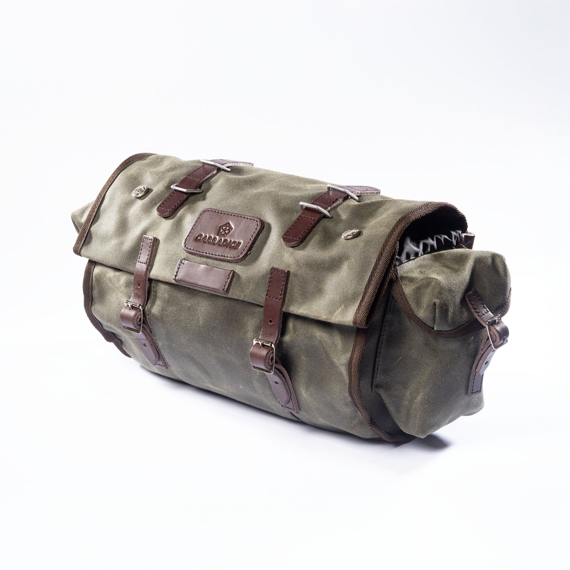 Carradice Lowsaddle Longflap Saddlebag (15L) - Field Green