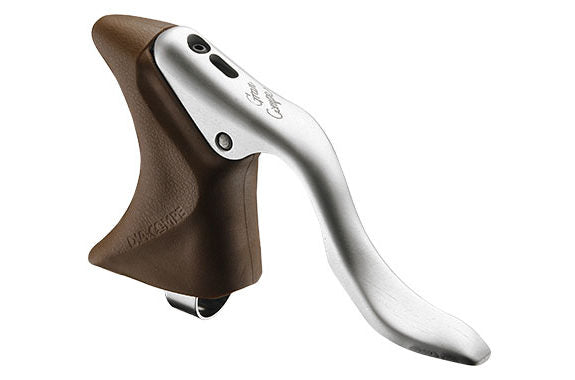 Dia-Compe EVO-V V-Brake/Long Pull Road Levers - Brown/Silver