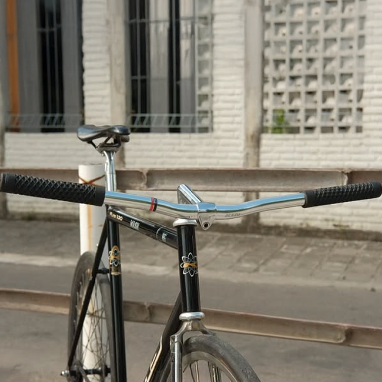 KEN x VELOFANT – Mid Rise Bar Ø25,4 mm Silver
