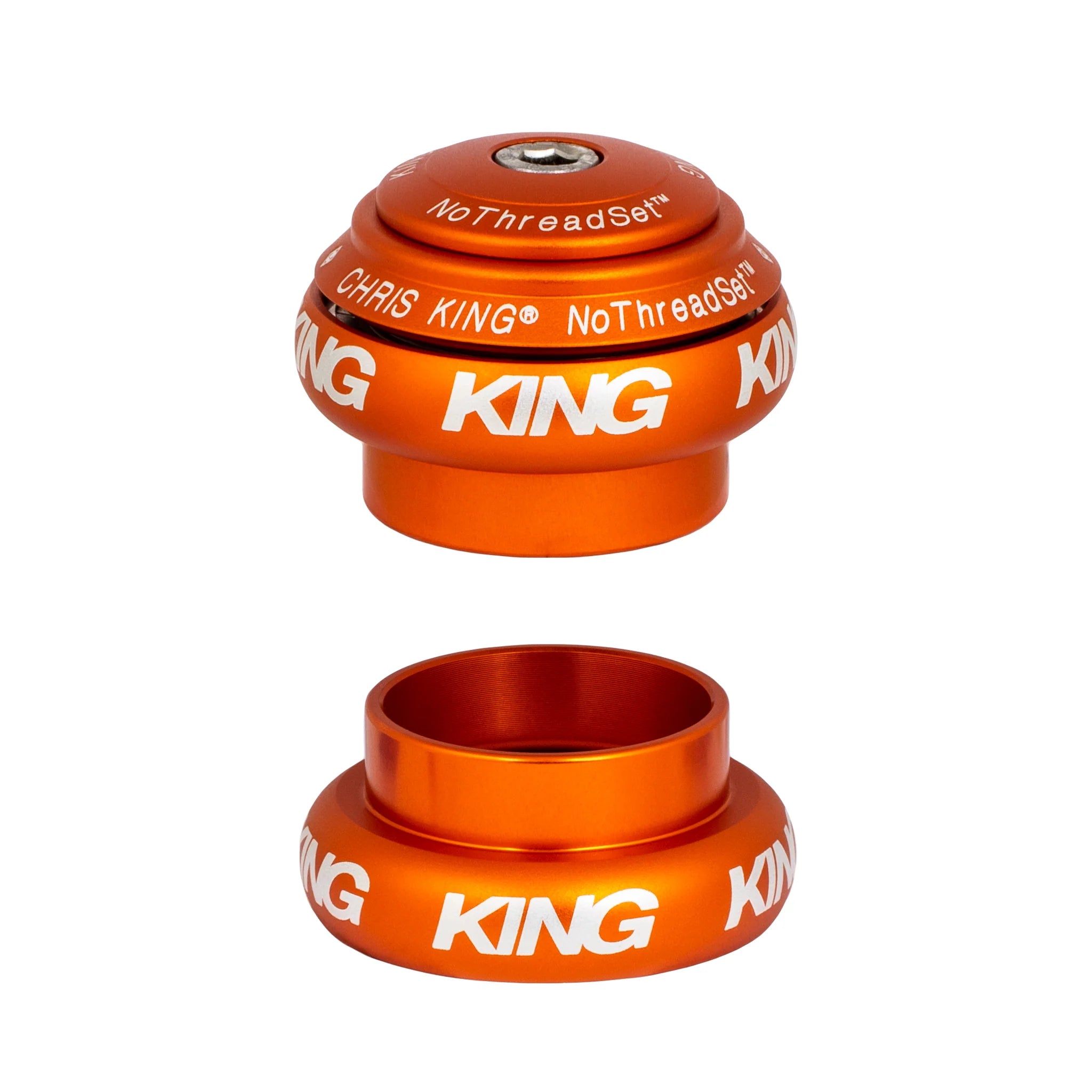 Chris King NoThreadSet styrfitting 1-1/8" – mat mango