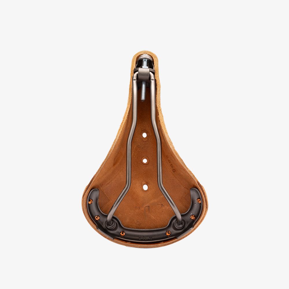 Brooks B17 Special Titanium - Honey