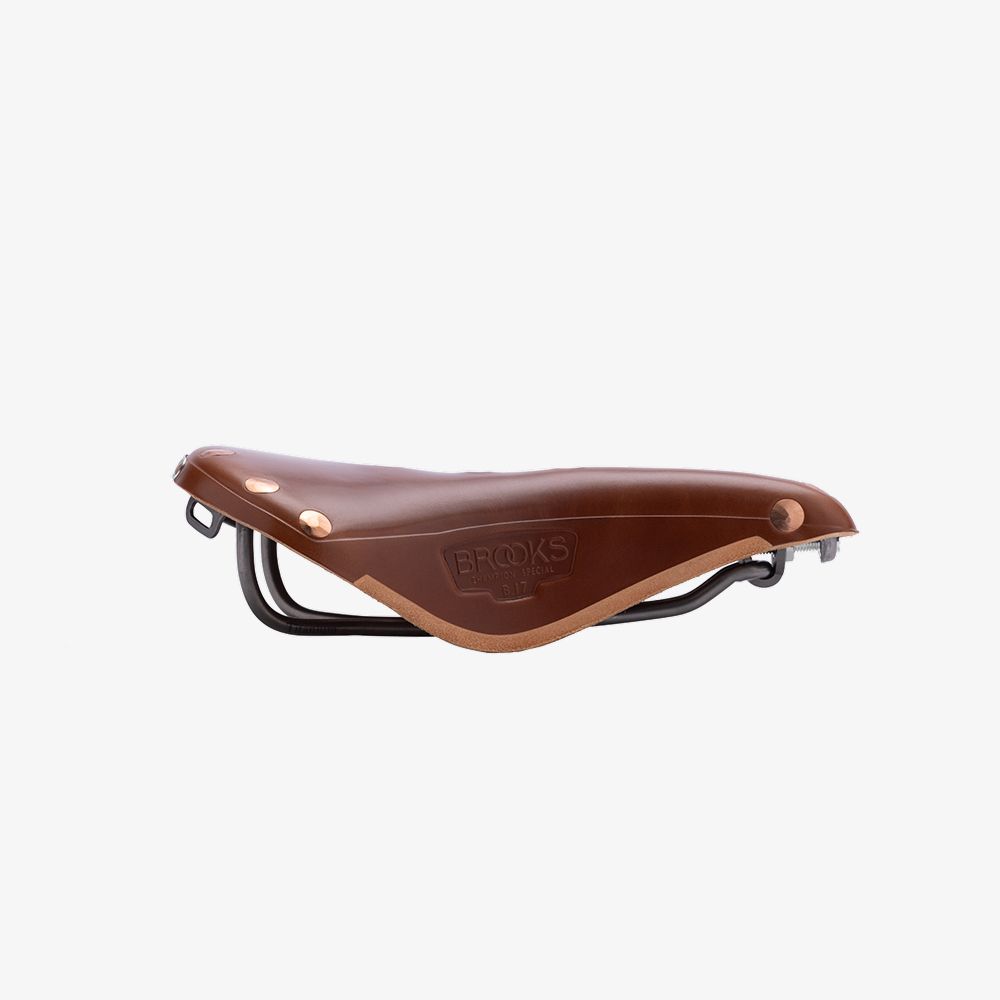Brooks B17 Special Titanium - Honey