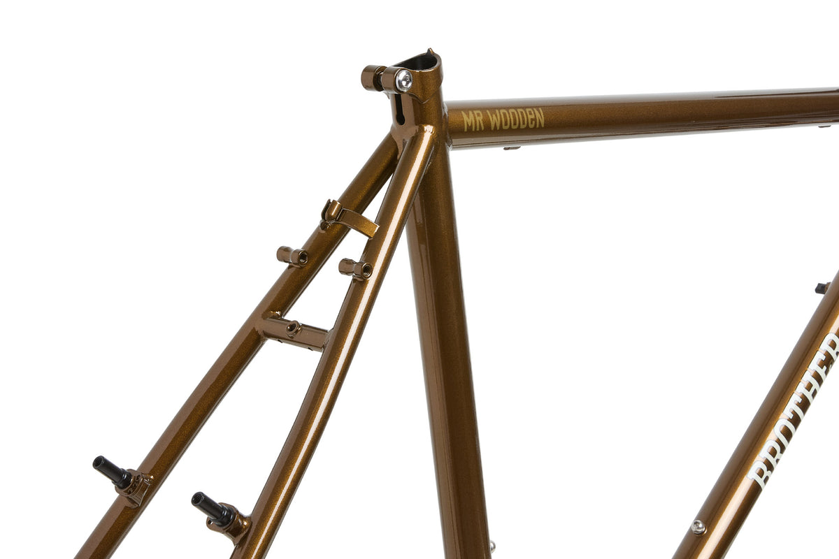 Brother Cycles Mr Wooden Spray Tan - Frameset
