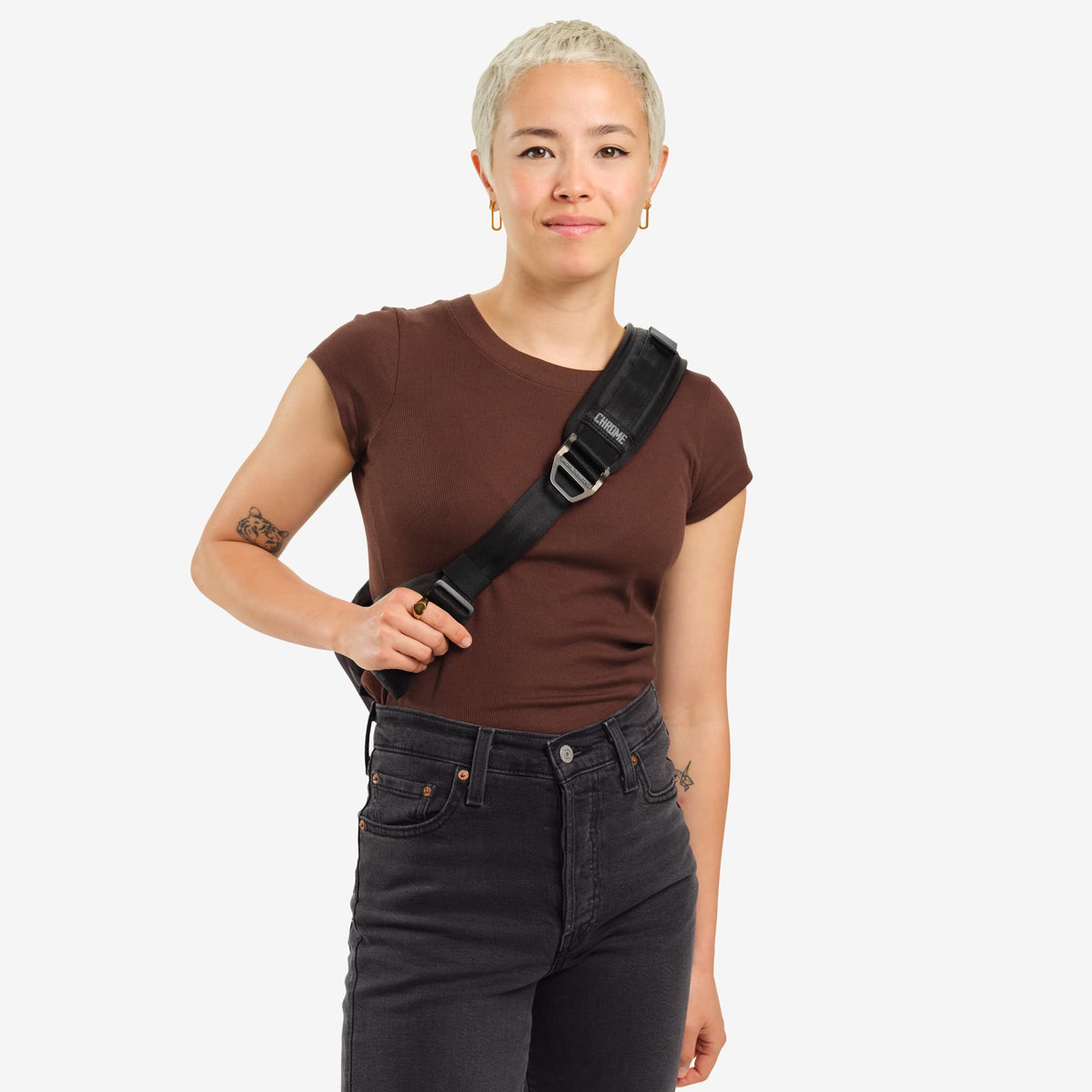 Chrome Mini Kadet Sling Bag - Black