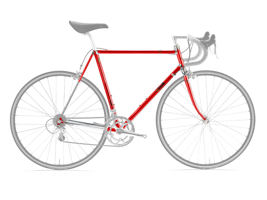 Cinelli Supercorsa Road - Frame Set ROSSO FERRARI