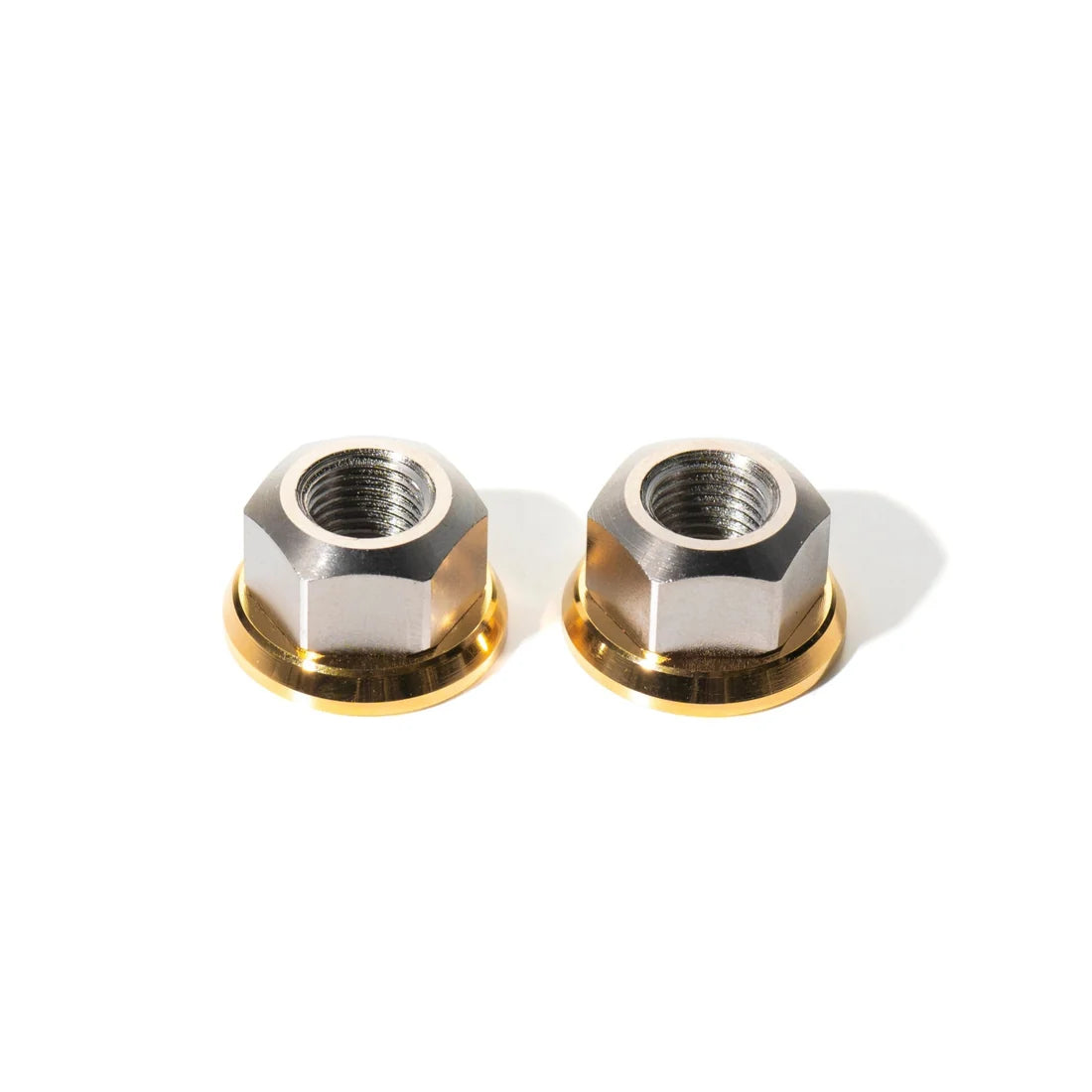 Runwell Elite Hub Nut (2 in a set) Silver Gold