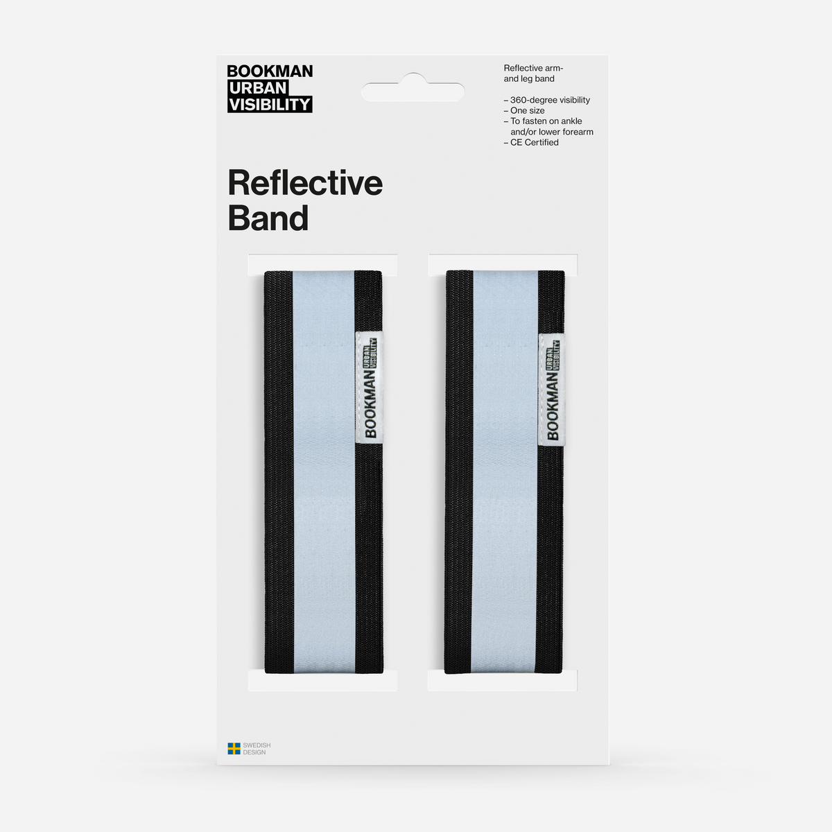 Bookman Reflective Bands Black