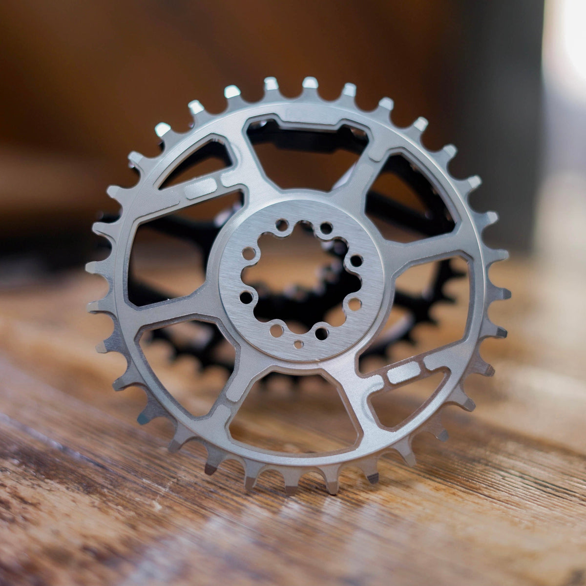 Veloci ROLLCii V2 Silver – baksida och direct mount-infästning