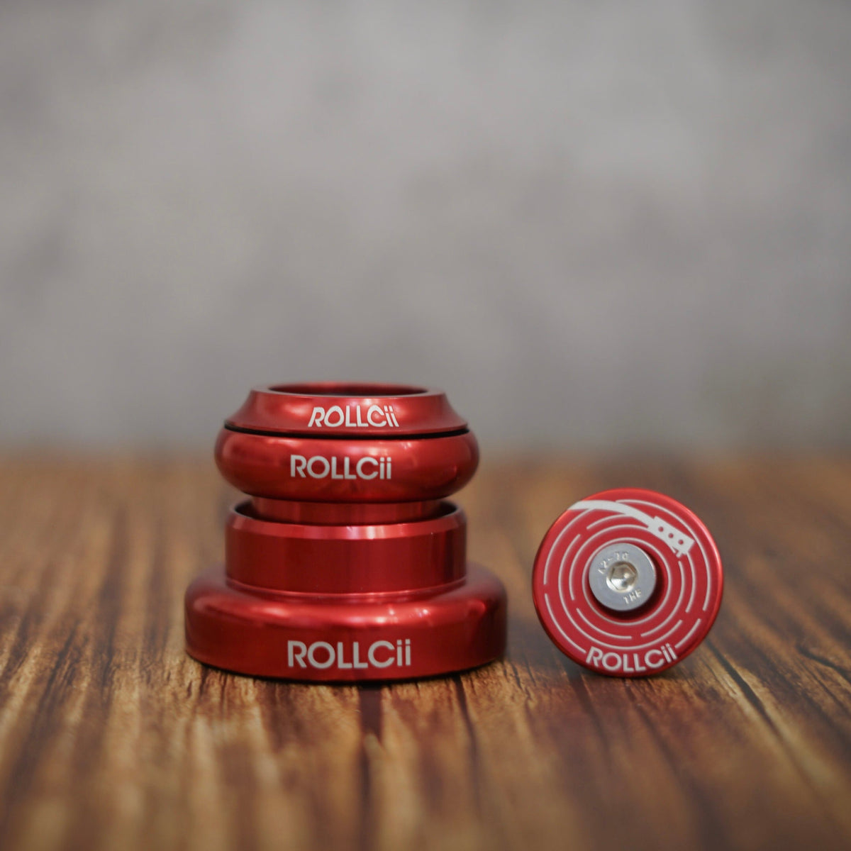 Veloci ROLLCii EC34/EC44 Headset – Straight & Tapered 1 1 Rich Red