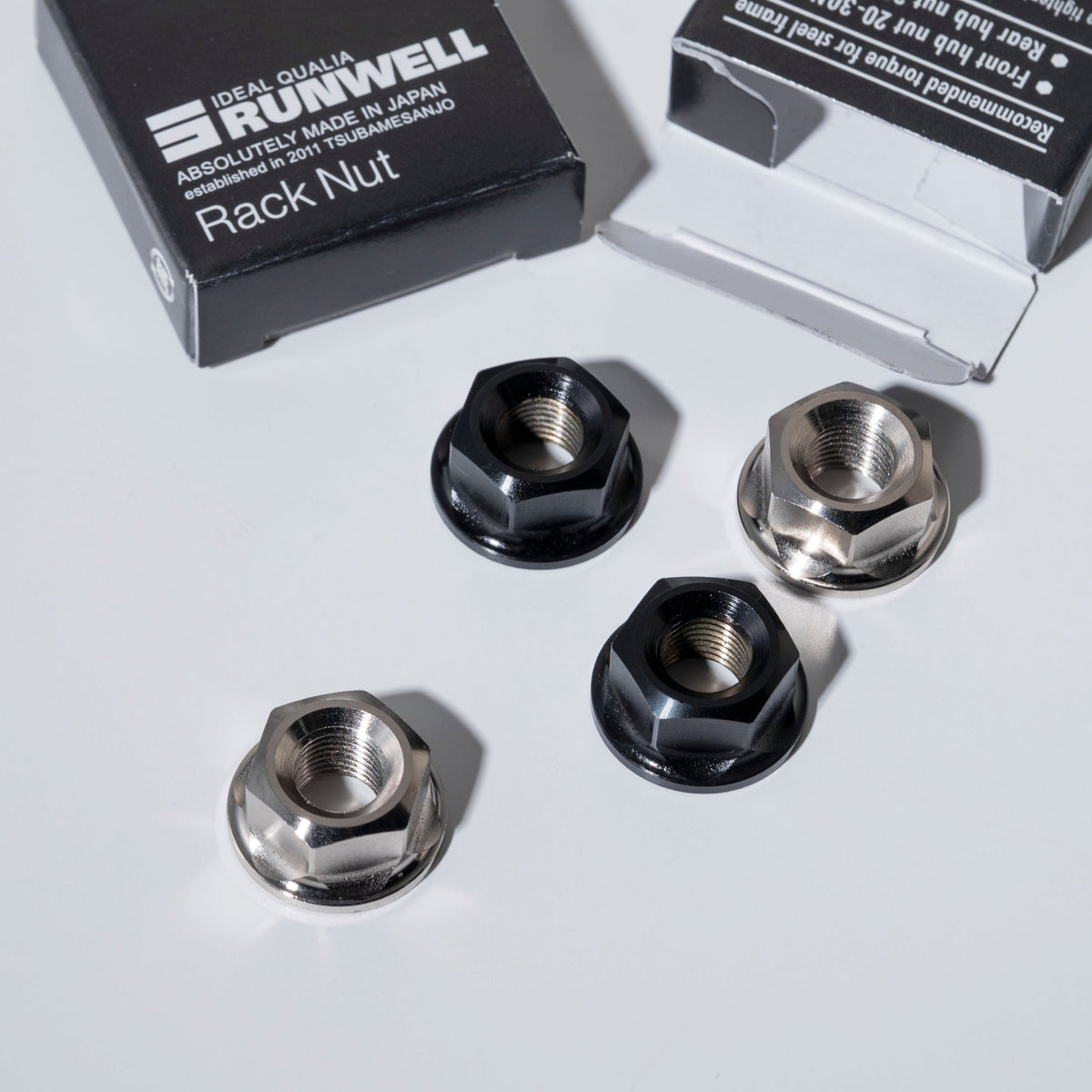 Runwell Rack Nut - M9 - Silver