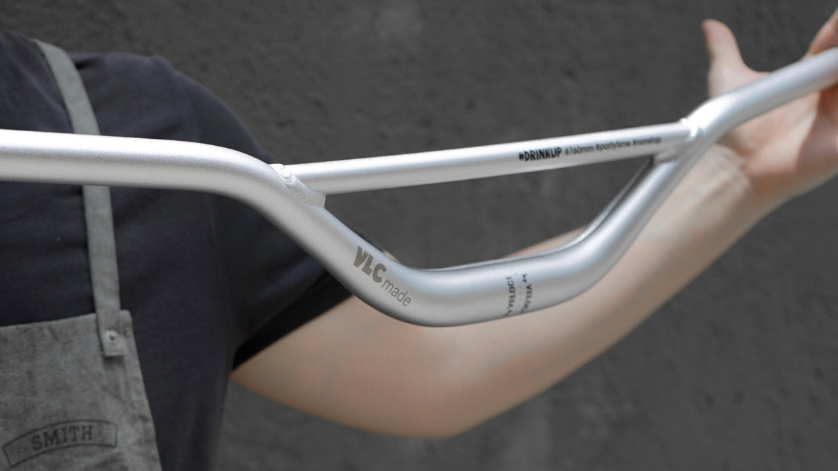 Veloci Drink Up V2 Sand Silver – tvärstag och 31,8 mm infästning